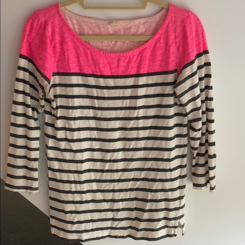 J Crew Striped Top